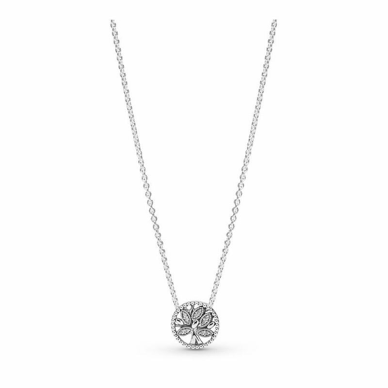 Pandora Tree of Life Necklace Silver Egypt RS9672583